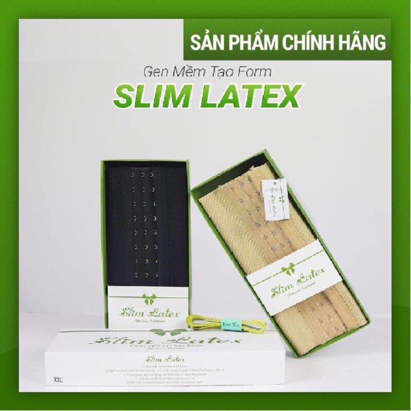 [ CHÍNH HÃNG ] GEN SIẾT EO SLIM LATEX 24cm