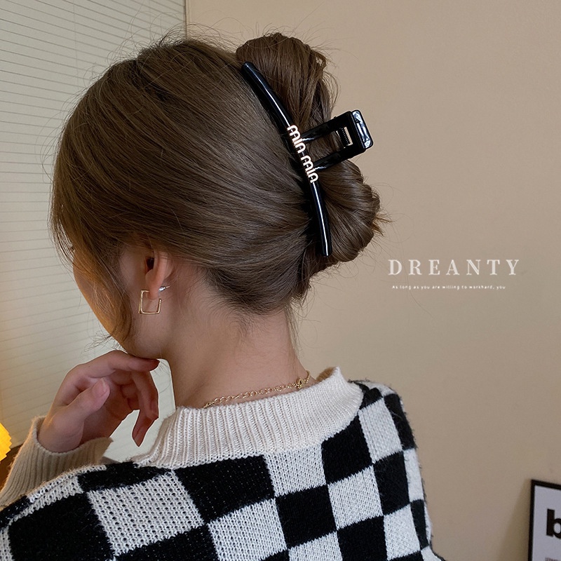 Kẹp Tóc Hình Cá Mập Phong Cách Cổ Điển Thời Trang Cho Nữ