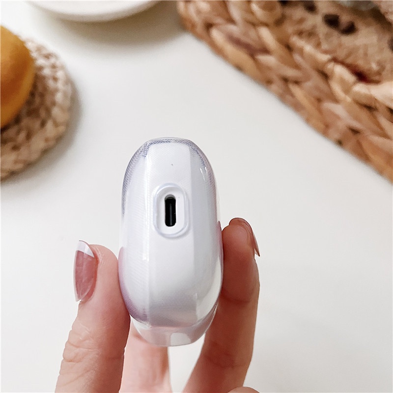 Ốp Bảo Vệ Hộp Đựng Tai Nghe Airpods 3 Trong Suốt Hình Cún Cinnamon Xinh Xắn