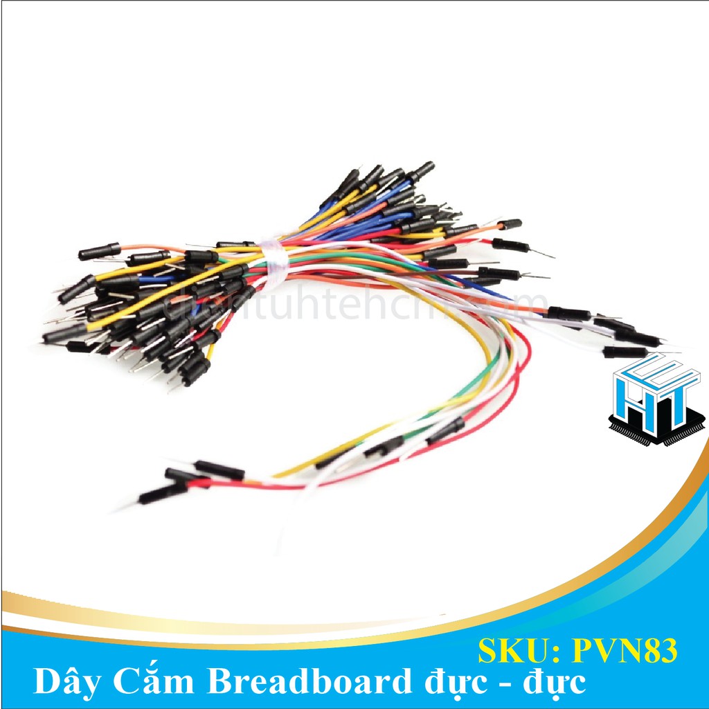 Dây Cắm Breadboard đực - đực nhiều kích cỡ 65 sợi