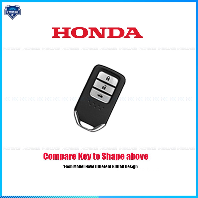 Vỏ Silicone Bảo Vệ Chìa Khóa Xe Hơi Honda City Accord CRV