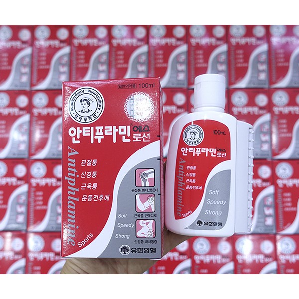 Dầu nóng Hàn Quốc đỏ lăn 100ml