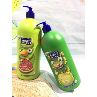 Sữa tắm gội xả cho trẻ em suave kids 3in1