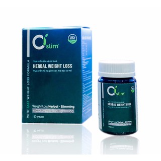 Viên uống giảm cân thảo dược Ci Slim - Hộp 30 viên