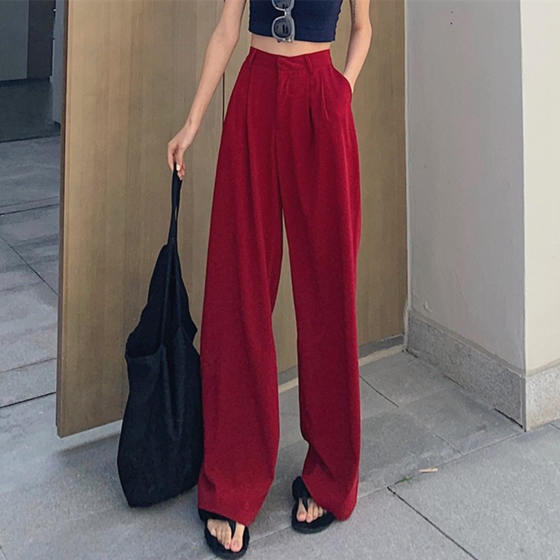 (q5) quần ulzzang ống loe 2 màu đen xám hàng order 7 đến 10 ngày( có ảnh khách mặc ) | BigBuy360 - bigbuy360.vn