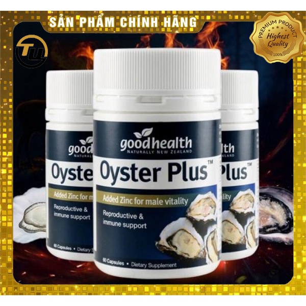 Tinh chất hàu New Zealand Good Health Oyster Plus tăng cường sinh lý nam giới