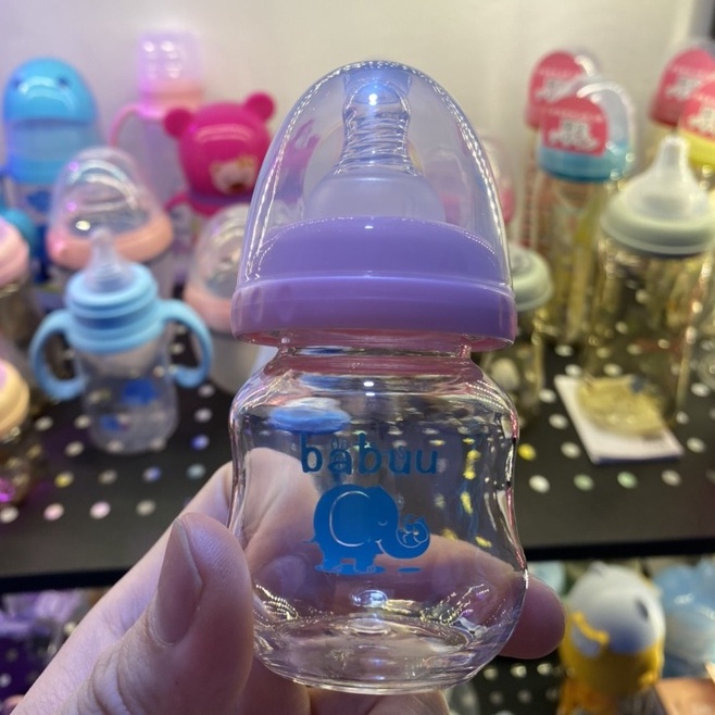 Bình Sữa Sơ Sinh Cho Bé Dung Tích 60ml Babuu Baby