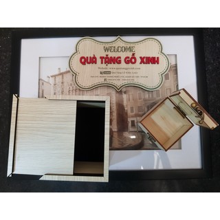 HỘP GỖ - HỘP QUÀ TẶNG GỖ - HỘP GỖ KHẮC ẢNH - HỘP TRANG SỨC GỖ HÌNH VUÔNG, CHỮ NHẬT, TRÒN NHỎ.