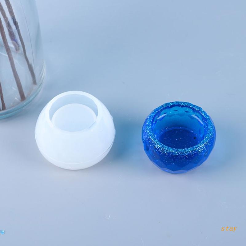 Khuôn Làm Bát Đĩa Bằng Silicone Epoxy UV Thủ Công Kích Thước Nhỏ M