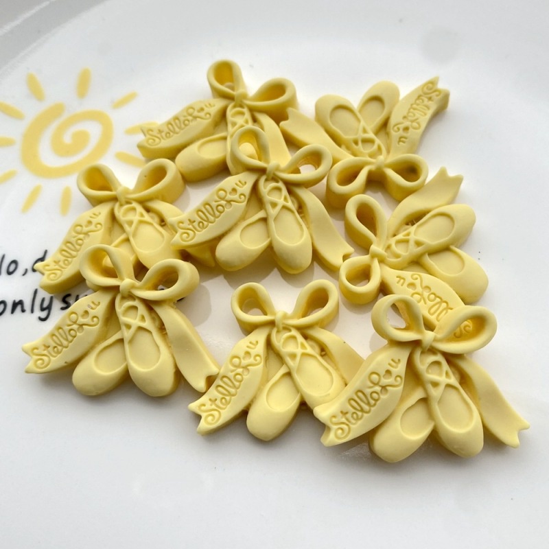 Set 20 Phụ Kiện Trang Trí Điện Thoại Hình Giày Múa Ba Lê Diy