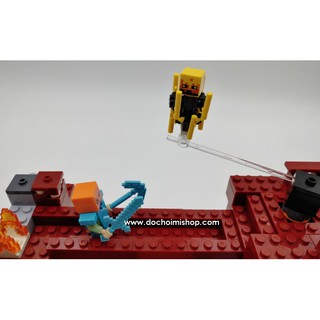 Minecraft Cầu Quỷ Lửa Lari 11362