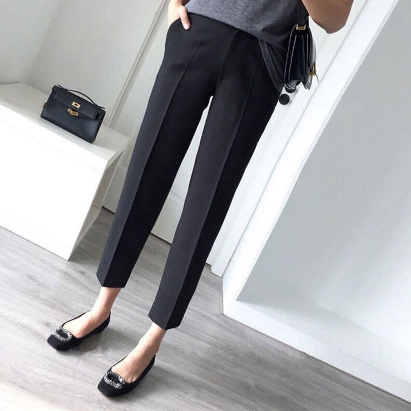Quần Dài Ống Rộng Màu Đen Có Size Lớn Năng Động Thời Trang | BigBuy360 - bigbuy360.vn
