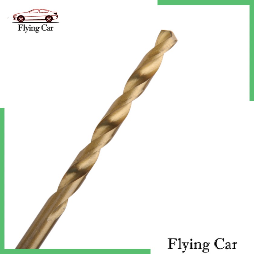 BITS Bộ 13 Mũi Khoan Phủ Titan 1.5-6.5mm Chuôi Lục Giác 1 / 4 &quot;