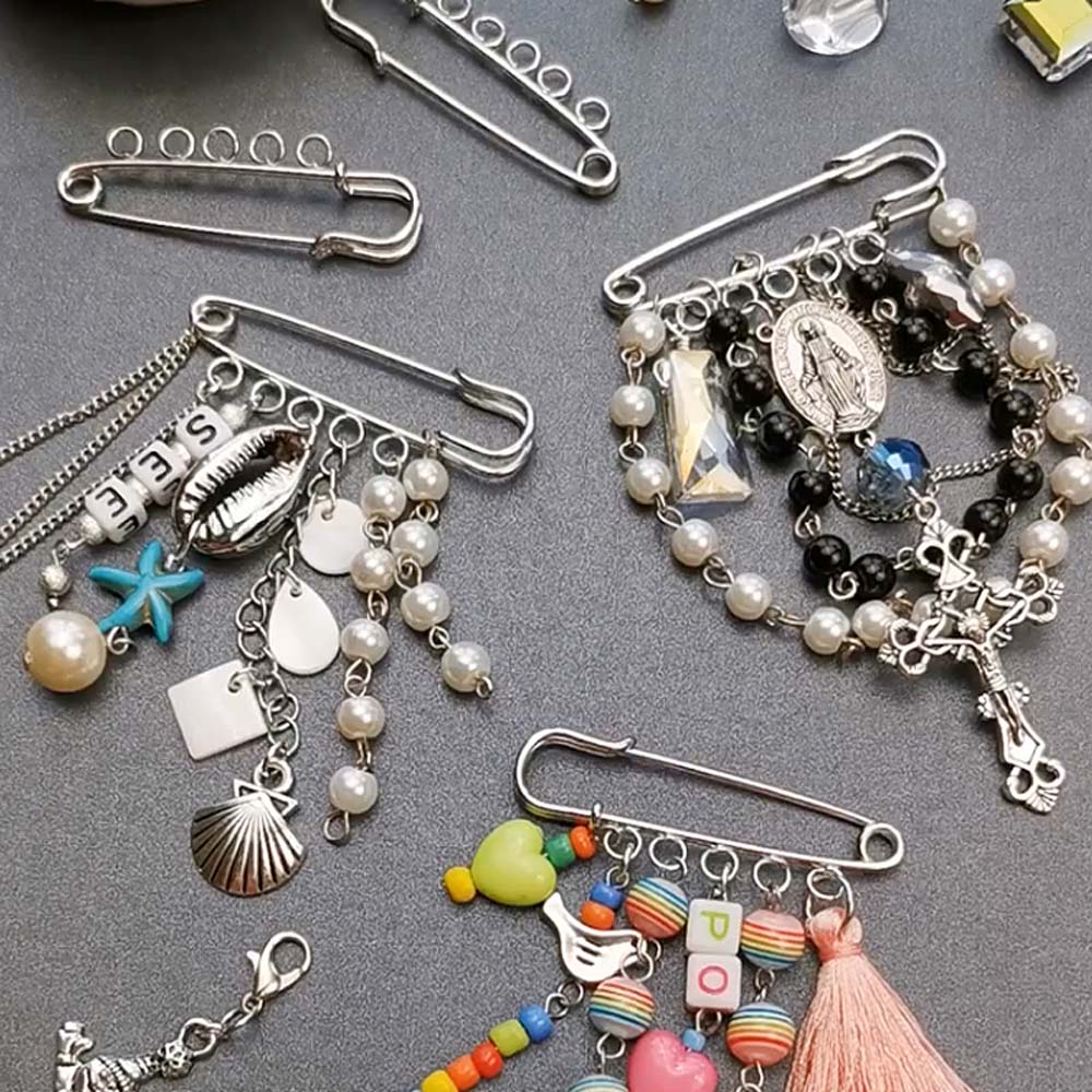 Set 10 ghim cài áo đa dụng chất lượng cao