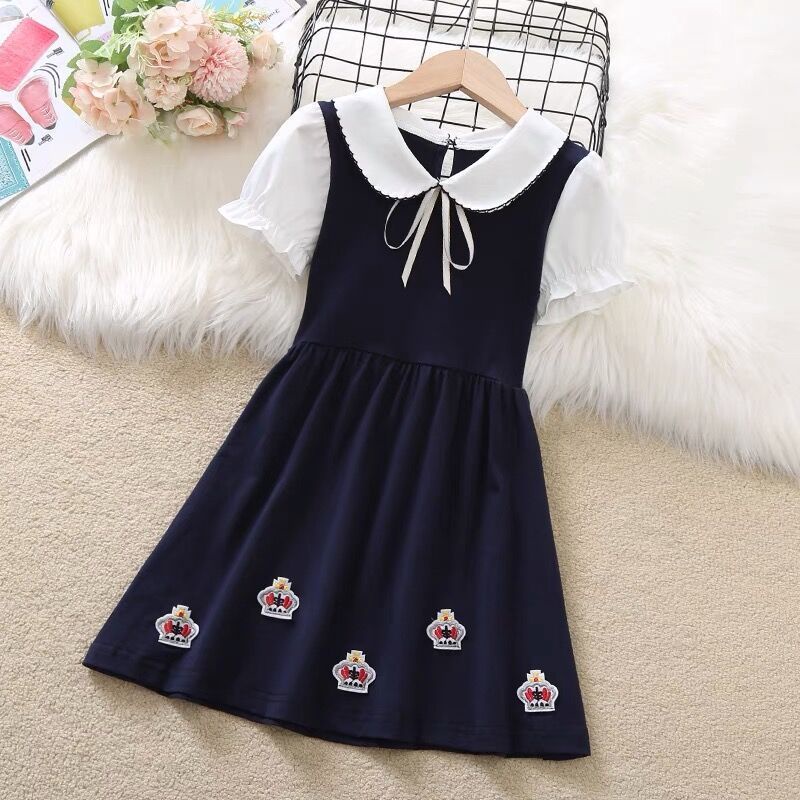Mới Đầm Dáng Dài Cỡ Lớn Thiết Kế Dễ Thương Cho Bé Gái