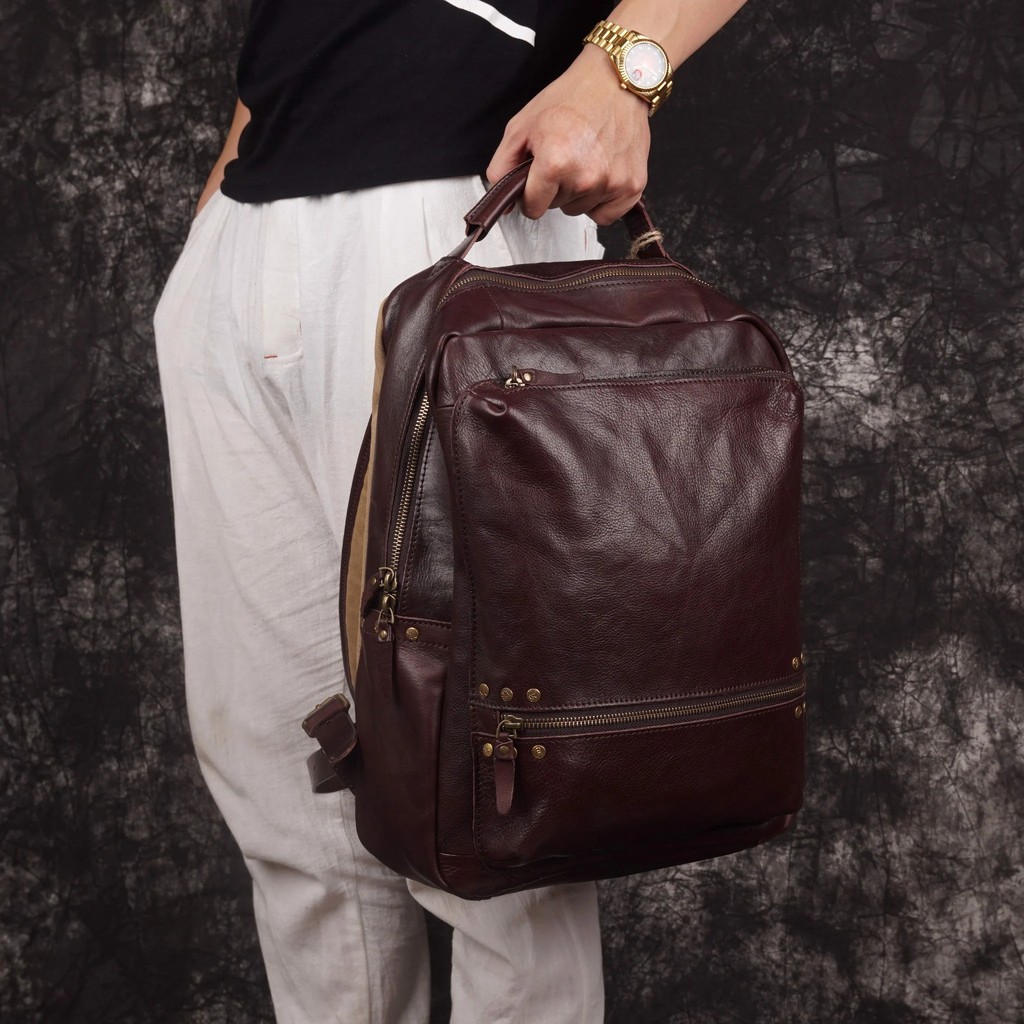 BALO NAM DA XỊN RETRO CAO CẤP SIÊU MỀM CHẤT - 996824