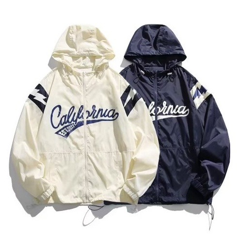 Áo Khoác Bóng Chày Tay Dài Màu Trơn In Chữ Phong Cách Hàn Quốc Thời Trang Mùa Hè Cho Cặp Đôi áo chống nắng bigsize