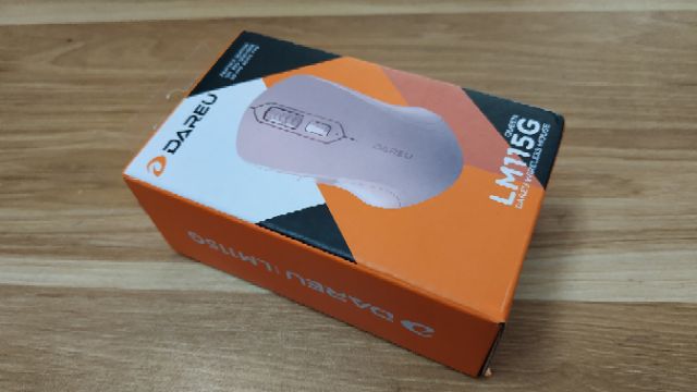 Chuột không dây DAREU LM115G Pink chính hãng Mai Hoàng BH 24 Tháng