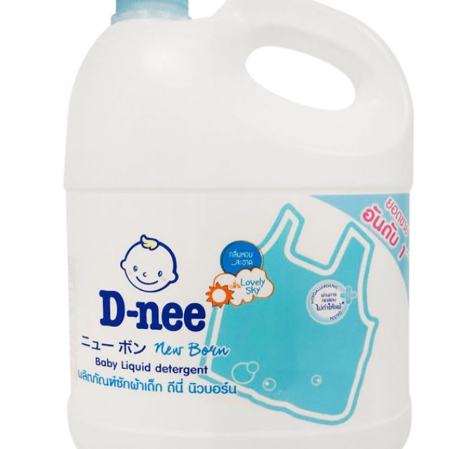 Dung Dịch Giặt Quần Áo Cho Bé D-Nee - Chai 3000ml