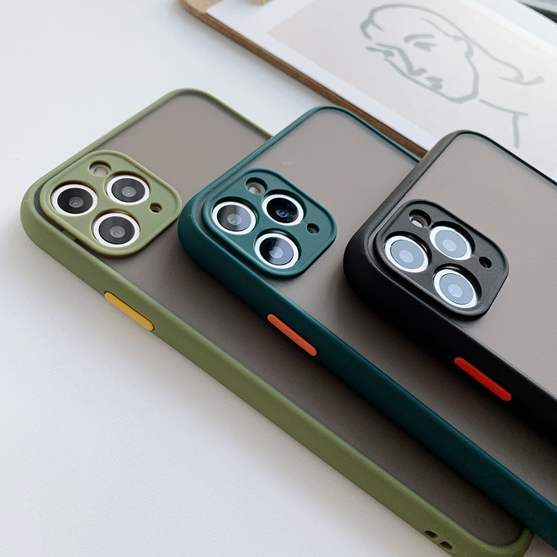 Ốp điện thoại KAXOE bảo vệ camera chống sốc cho iPhone 11 Pro Max 6 6S Plus 7 8 Plus X XS Max | BigBuy360 - bigbuy360.vn