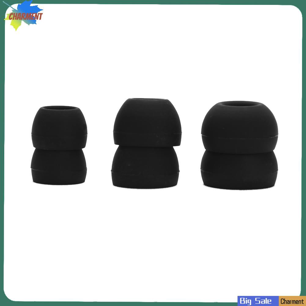 Set 6 Nút Silicone Thay Thế Cho Tai Nghe Kz Lz A4 Dz9