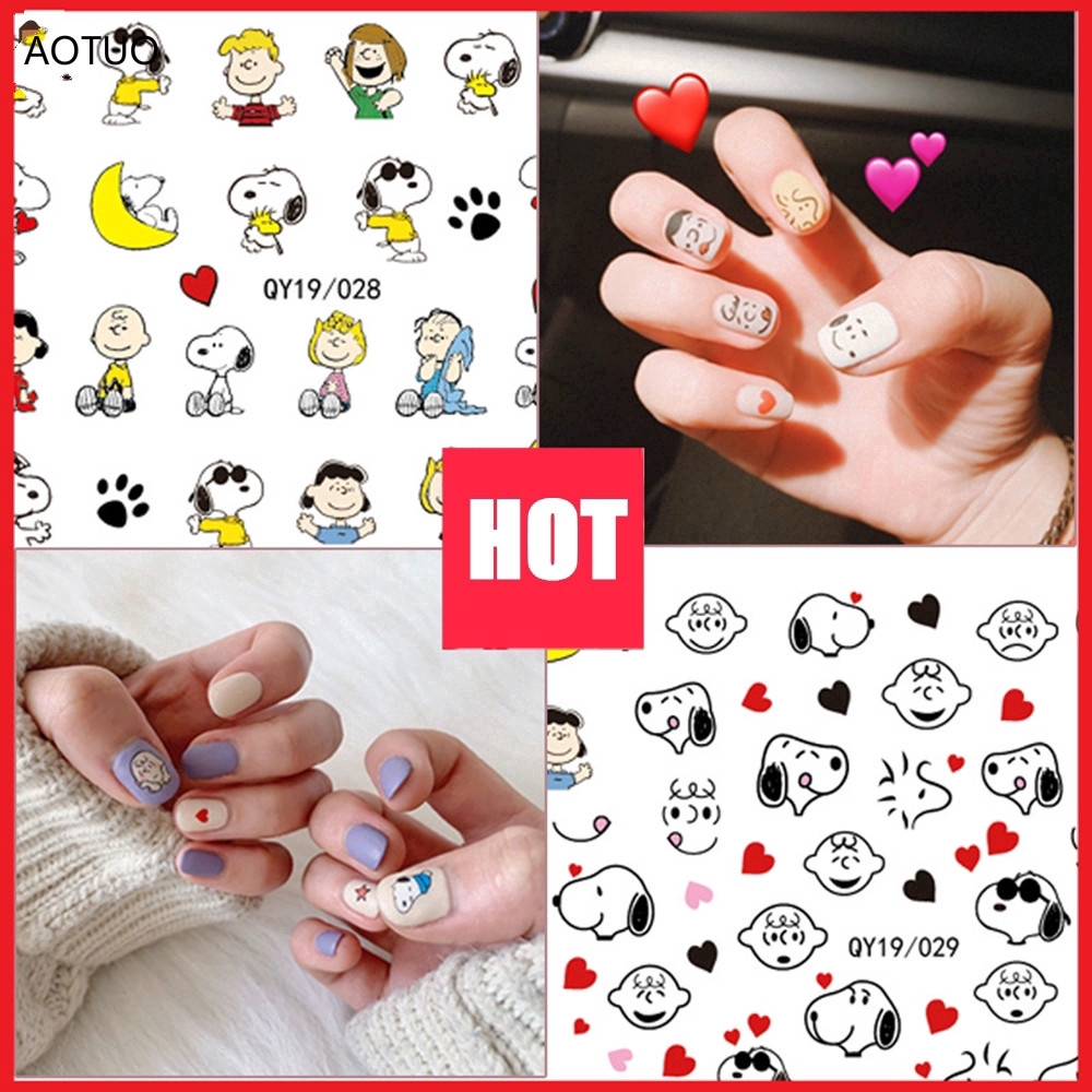 3D Nail Decoration Cartoon Pattern Sticker