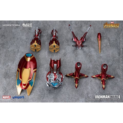 Mô Hình Người Sắt Lắp Ráp 1/9 Ironman MK50 Deluxe