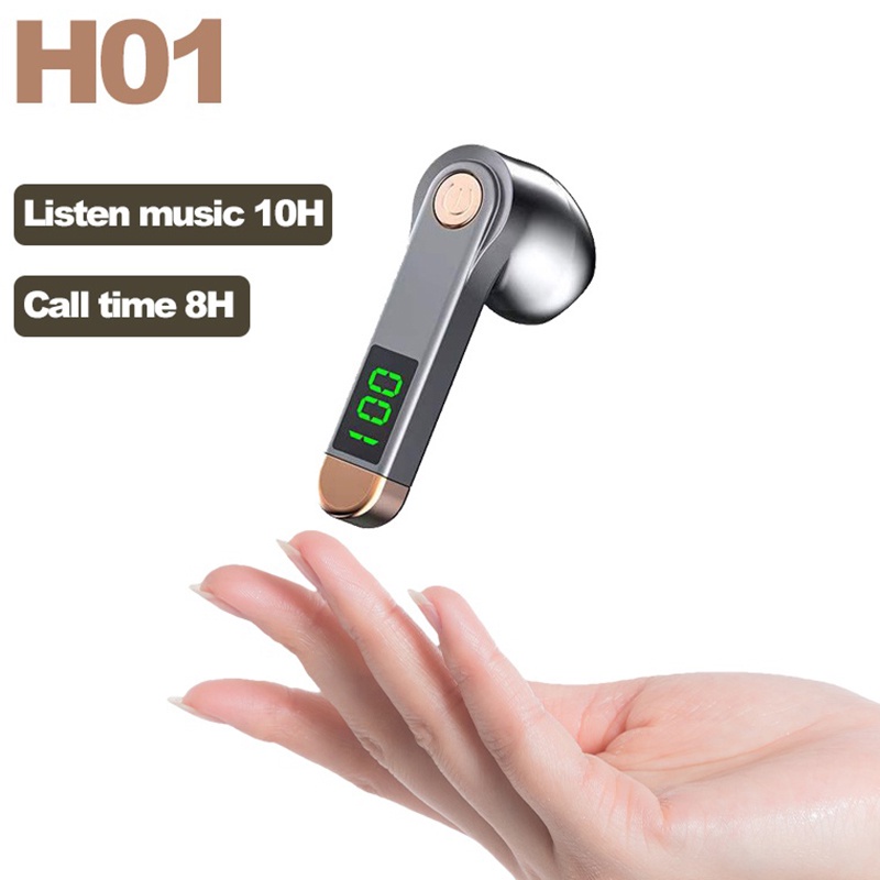 Tai Nghe H01 Bluetooth Một Bên Sức Chứa Lớn Phong Cách Doanh Nhân Mới
