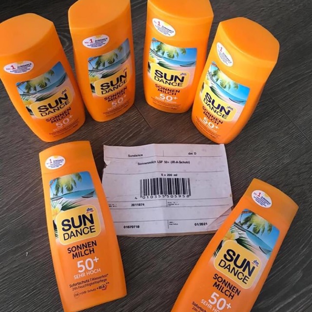 Kem chống nắng SunDance Sonnen Milch SPF 50