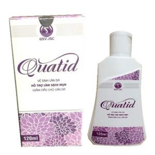 QUATID 120ml - Sữa Tắm Diệt Nấm, Lang Ben, Da Dầu