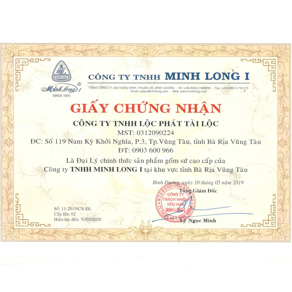 Nồi kho hấp luộc sứ Dưỡng Sinh 2 Quai 1.9L, HealthyCook Minh Long I, Việt Nam