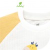 Bộ quần áo trẻ em cộc tay bé gái raglan mới nhất của lullaby nhật hoa  [ NH625P ]