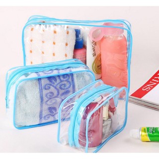 Túi đựng mỹ phẩm hoa văn chống thấm 1315