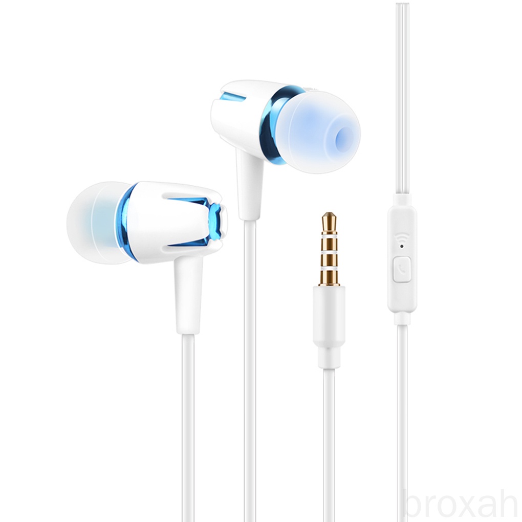 Tai nghe thể thao nhét tai E18 có dây 3.5mm kèm mic