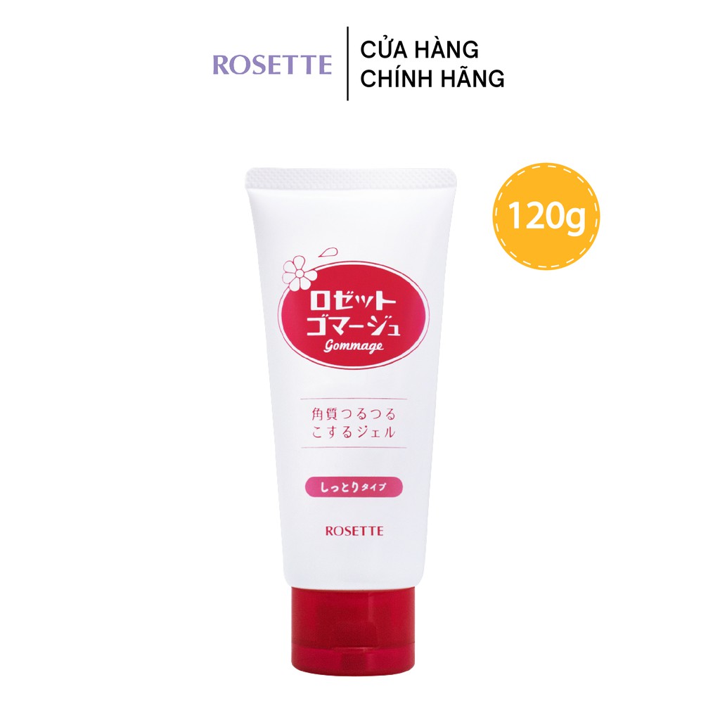 Tẩy Tế Bào Chết Dành Cho Da Khô Rosette Gommage Moist 120g