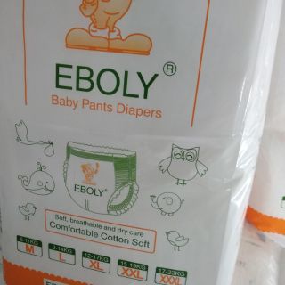 Bỉm Eboly combo 100 quần size l