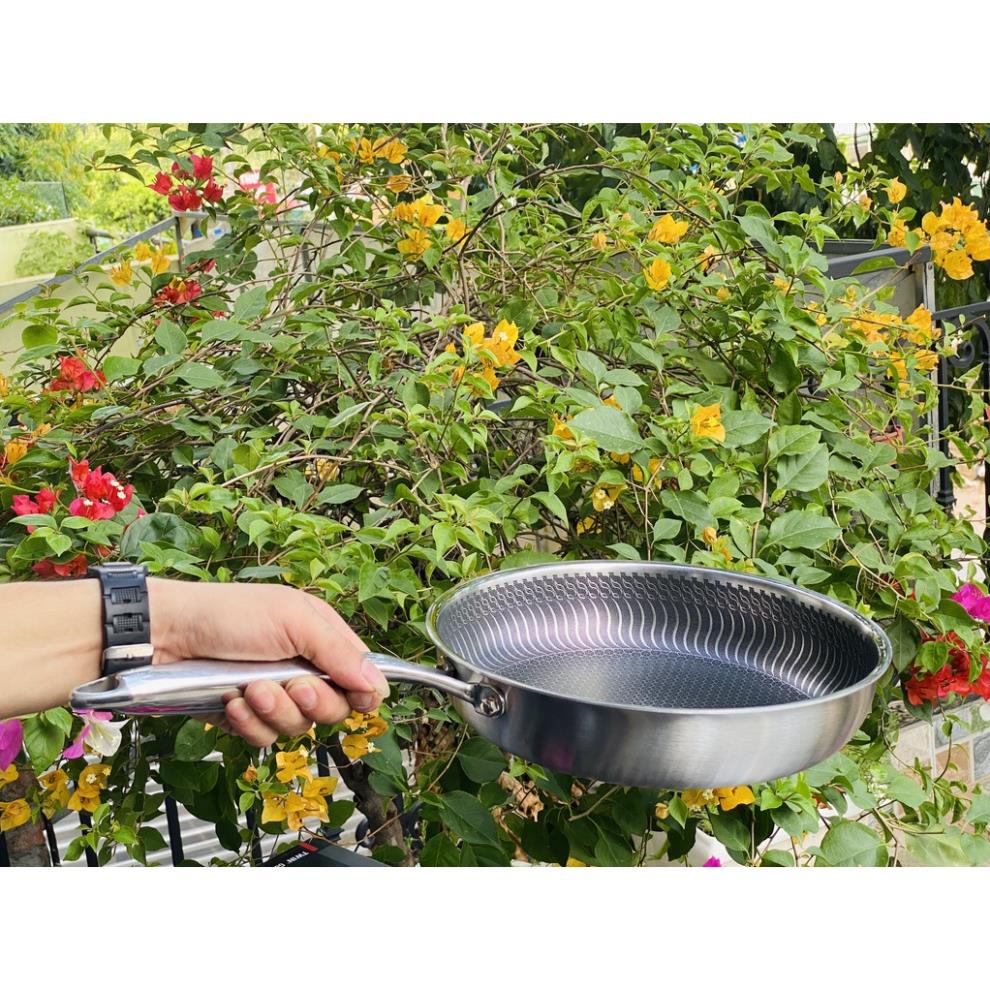 CHẢO Chống Dính Bếp Từ ZWILLING J.A Henkels 28CM làm từ Inox 316 đun được mọi loại bếp- Thương Hiệu Đức
