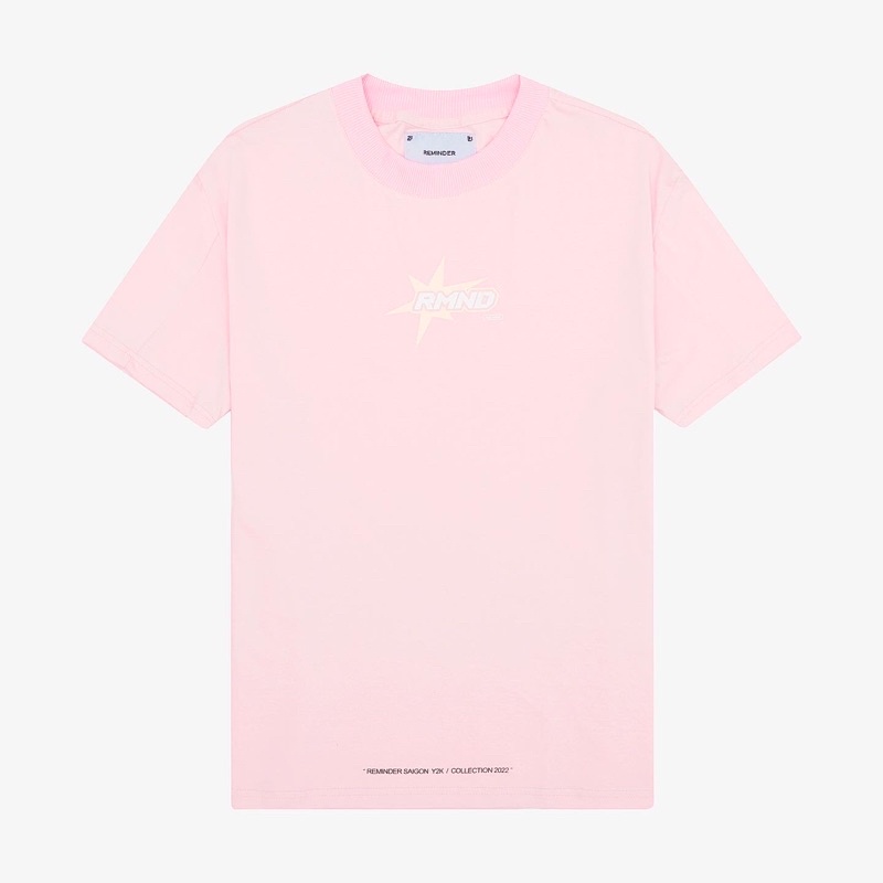 ÁO THUN REMINDER BASIC LOGO Y2K - 4 MÀU