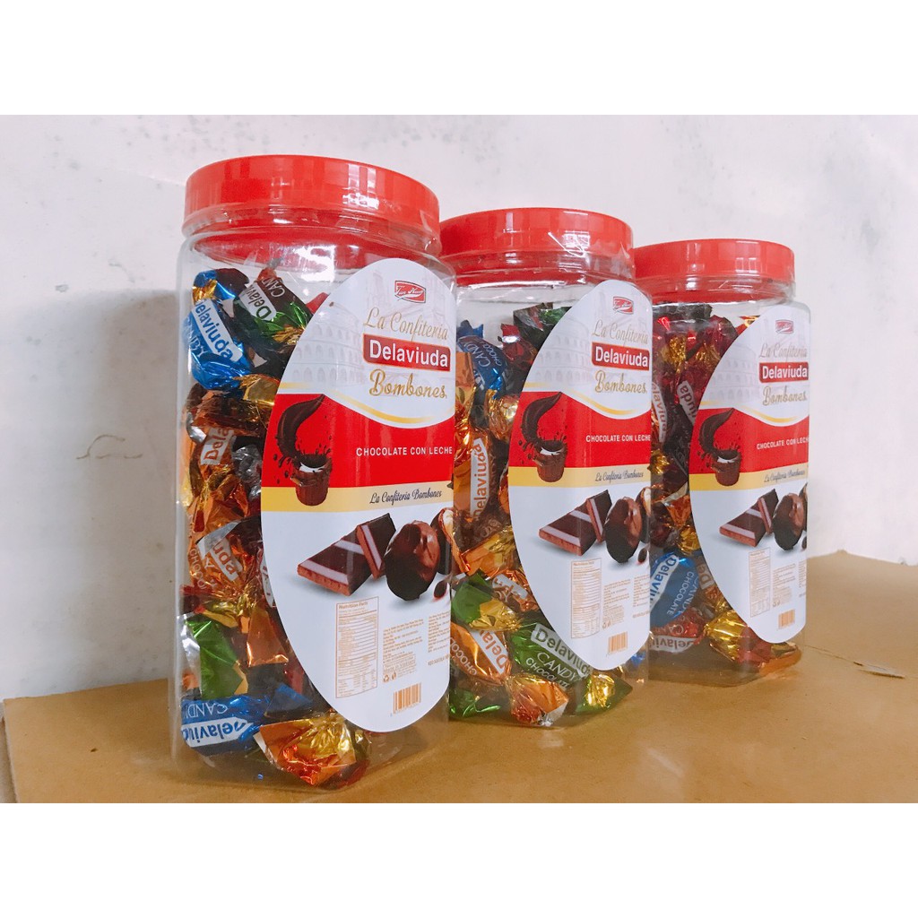 Socola Hạnh nhân lọ