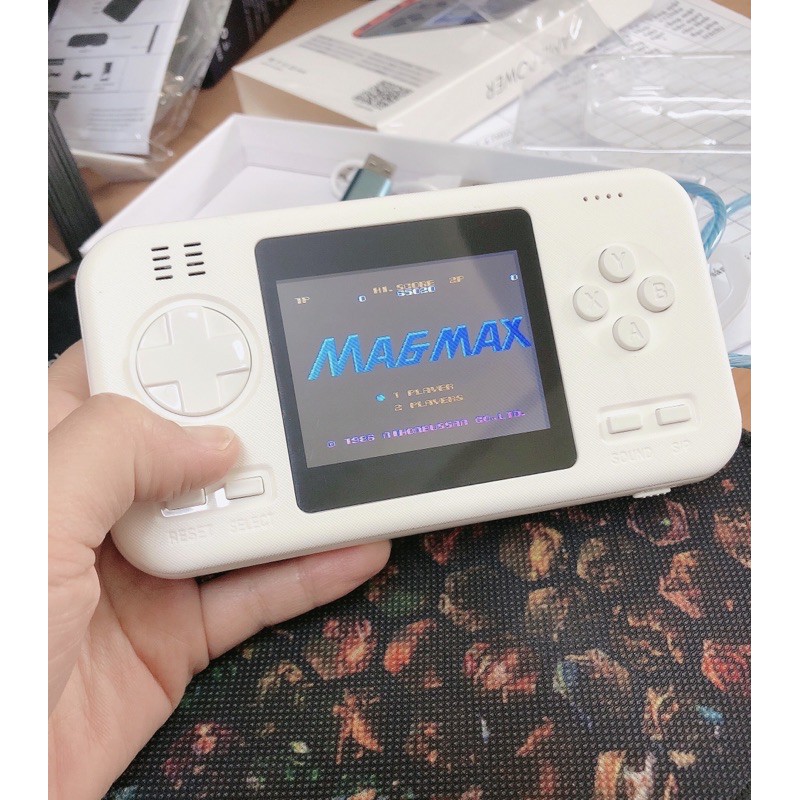Máy 416 game kiêm Sạc dự phòng 8000mAh - Máy chơi game cầm tay 416 game - Sạc dự phòng bản New