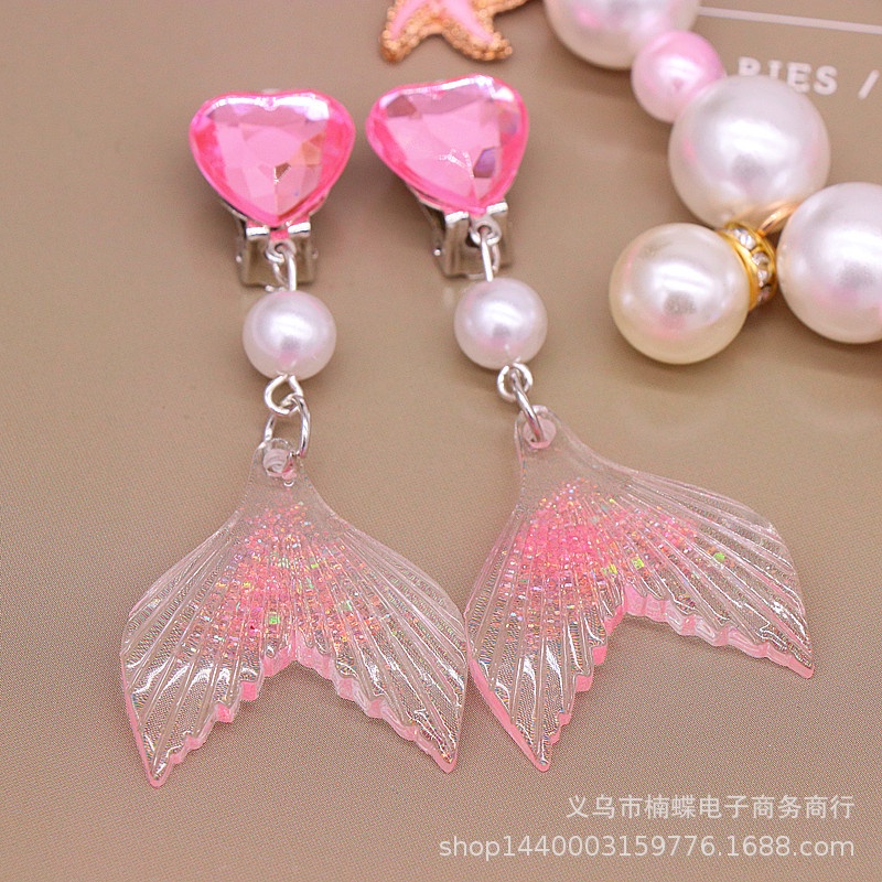 Bộ trang sức họa tiết hoạt hình xinh xắn dành cho bé gái