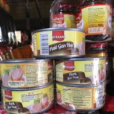 Pate gan heo Vissan hộp 170g
