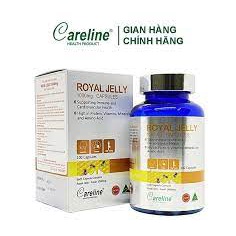 CARELINE Viên uống sữa ong chúa Careline Royal Jelly 100 Viên  Hộp 100 viên  Royal Jelly Fresh 1000 mg