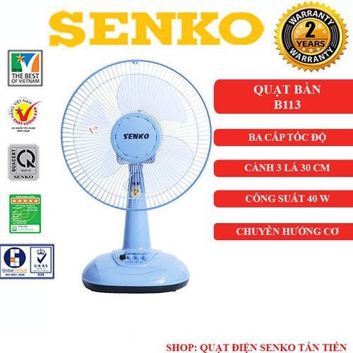 Quạt  bàn SENKO B1213 1216