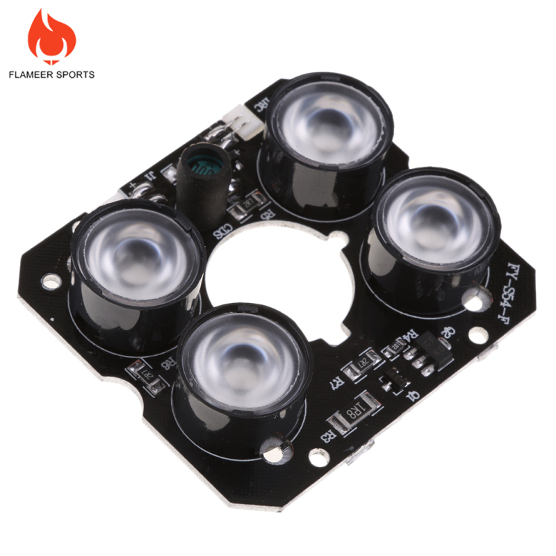 Flameer Sports Infrared 4 IR LED Light Board for CCTV Security Cameras 850nm Night vision