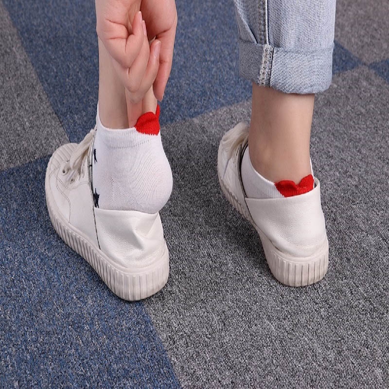 Vớ nữ ECMLN thiết kế hình trái tim 3D đáng yêu dễ thương