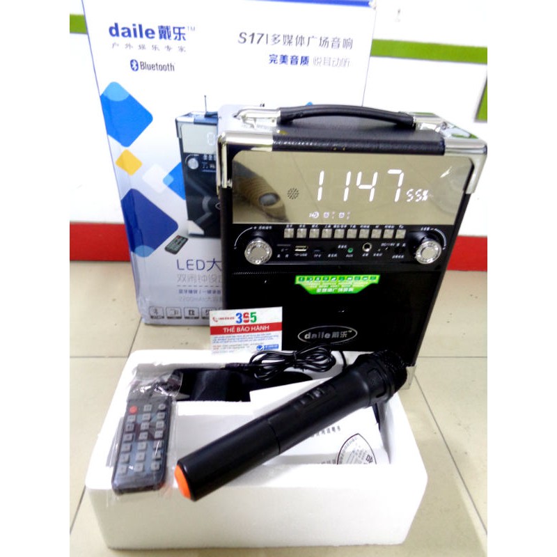 Loa bluetooth karaoke giá rẻ Daile S17