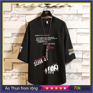 ⚡️Áo Thun Nón Nam/Nữ Form Rộng UNISEX⚡️Siêu Phẩm Hàn Quốc.