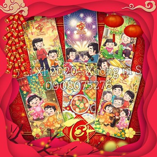 [Siêu Sale] [SALE 1K] Bao Lì Xì 2020 - Chủ đề Tết Là Gia Đình