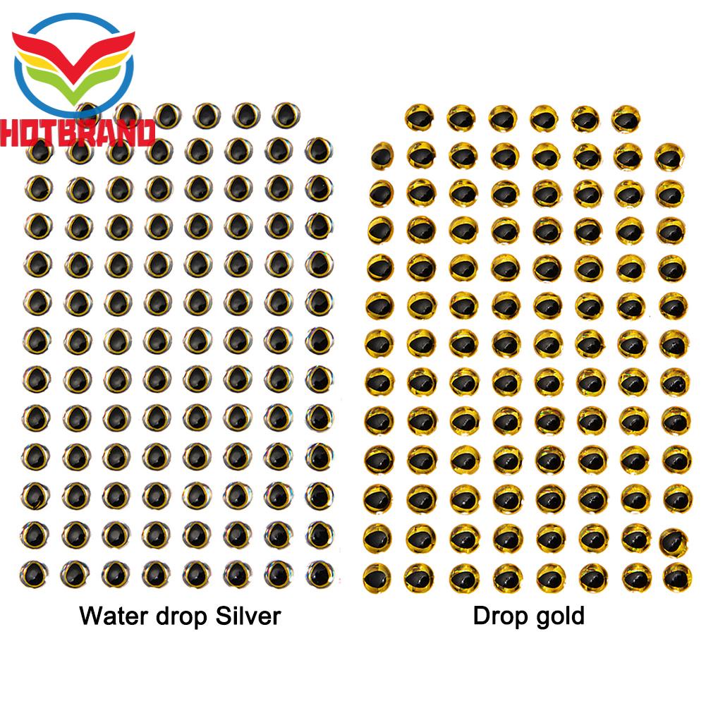 Set 100 Mắt Cá 3D Giả Dùng Để Câu Cá